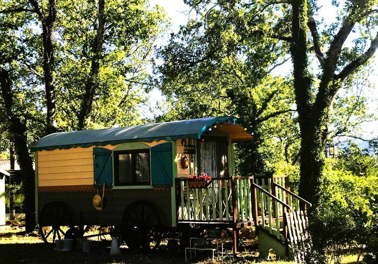 "La Brindille" Roulotte Tzigane De Charme Hebergement Insolite Saint-Paul-en-Forêt Exteriér fotografie
